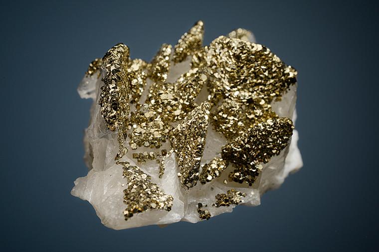 PYRITE on CALCITE